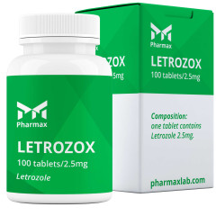 Letrozol (Femara) 100 tab, 2.5 mg/tab